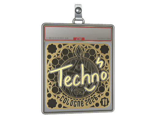 Sticker Slab | Techno4K (Gold, Ranked) | Cologne 2026