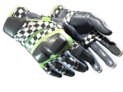 Moto Gloves Finish Line