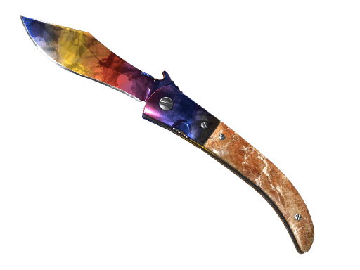 Navaja Knife Marble Fade