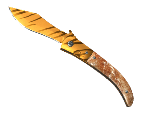 Navaja Knife Tiger Tooth