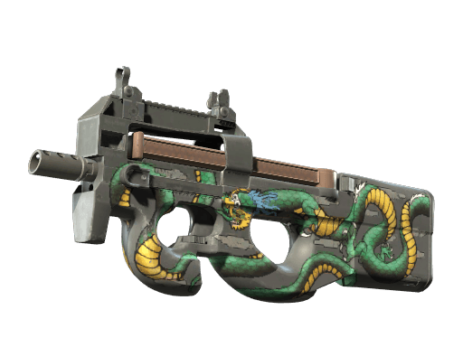 P90 Emerald Dragon