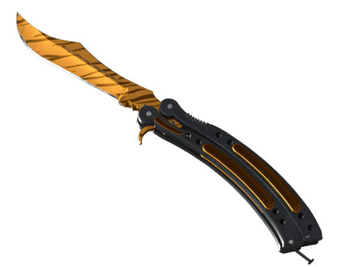 Butterfly Knife Tiger Tooth
