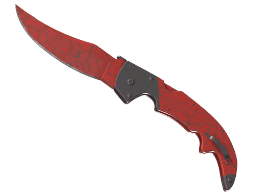 Falchion Knife Crimson Web
