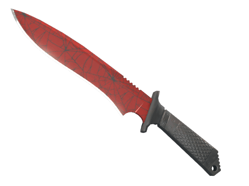 Classic Knife Crimson Web