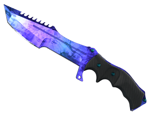 Huntsman Knife Doppler Sapphire