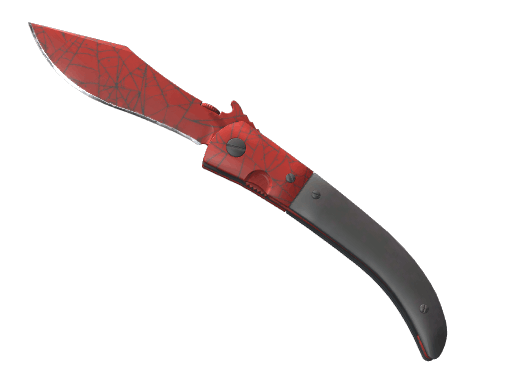 Navaja Knife Crimson Web