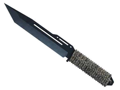 Paracord Knife Blue Steel