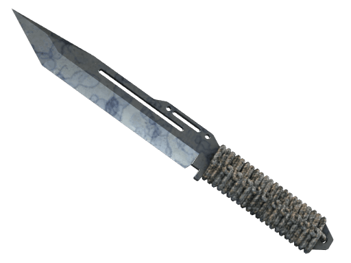 Paracord Knife Stained