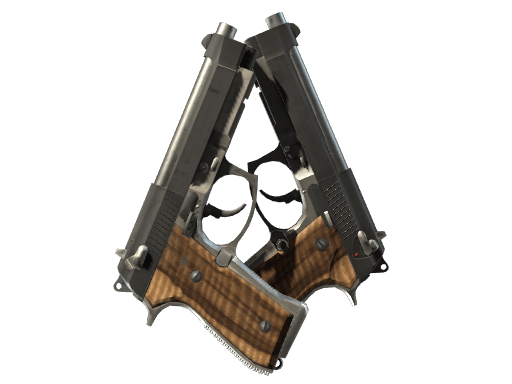 Dual Berettas Black Limba