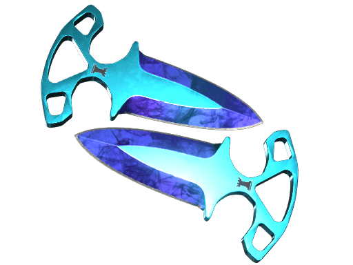 Shadow Daggers Doppler Sapphire