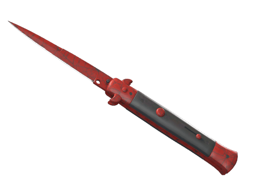 Stiletto Knife Crimson Web