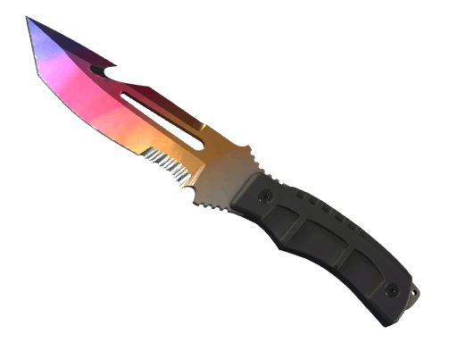 Survival Knife Fade